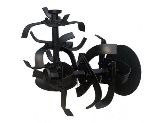 Imagine produs: Pachet Motocultor Rotakt Rival RO75RS, 7 CP, plug arat, roti metalice, ulei - Disponibil pe Plantazia.ro