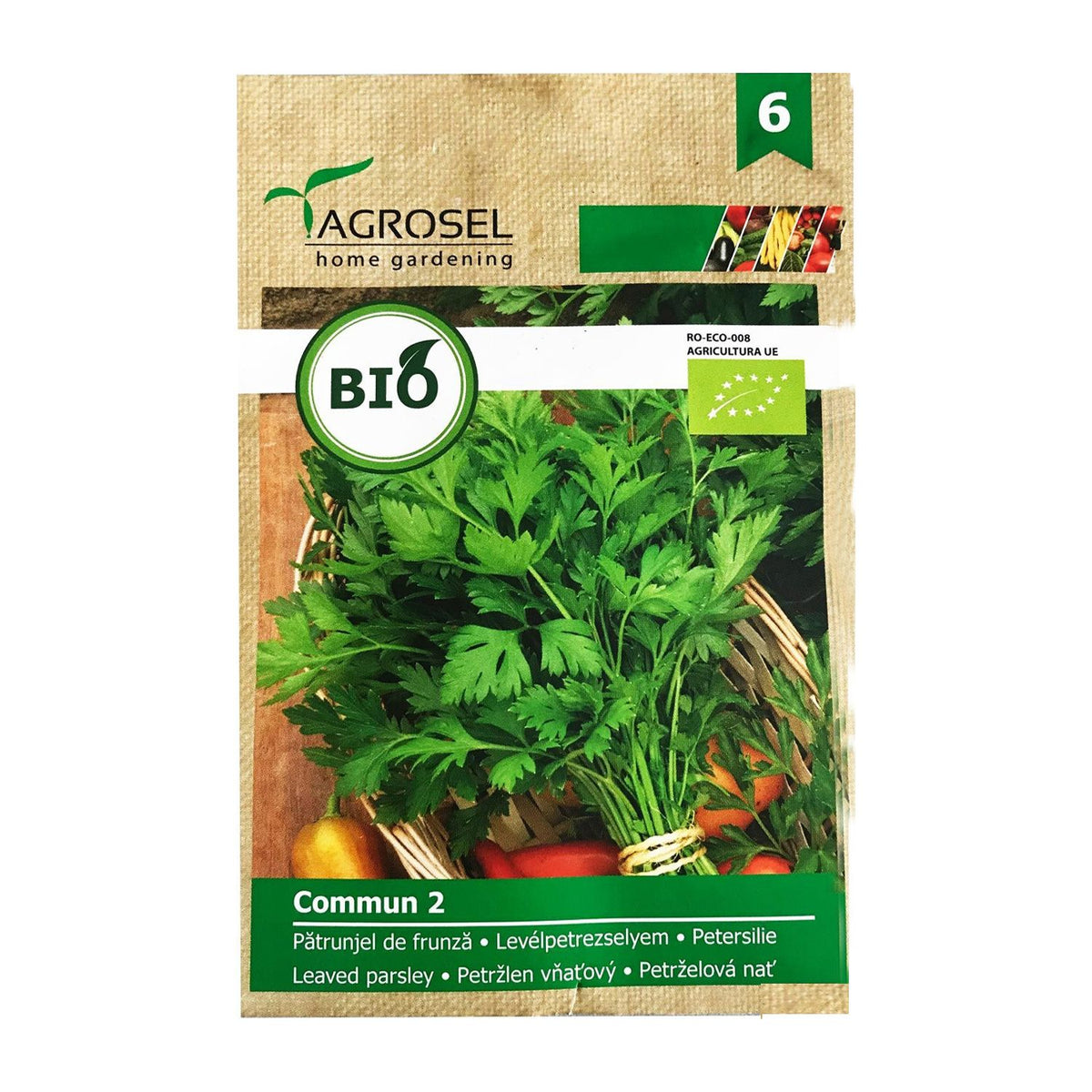 Seminte Bio Patrunjel de frunze Commun 2 2g