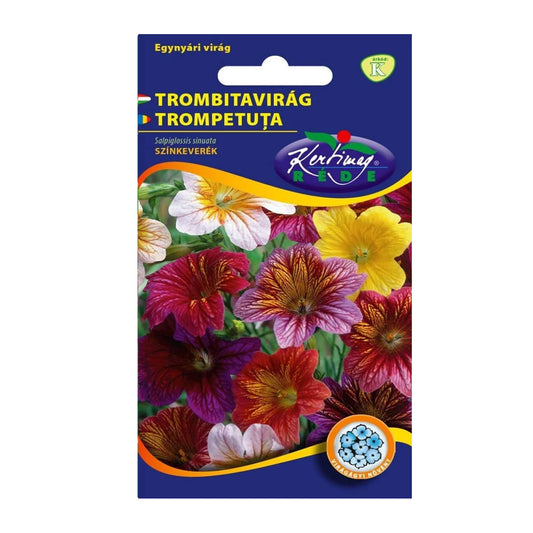 Seminte flori Trompetuta (Salpiglossis sinuata) mix 0,5g