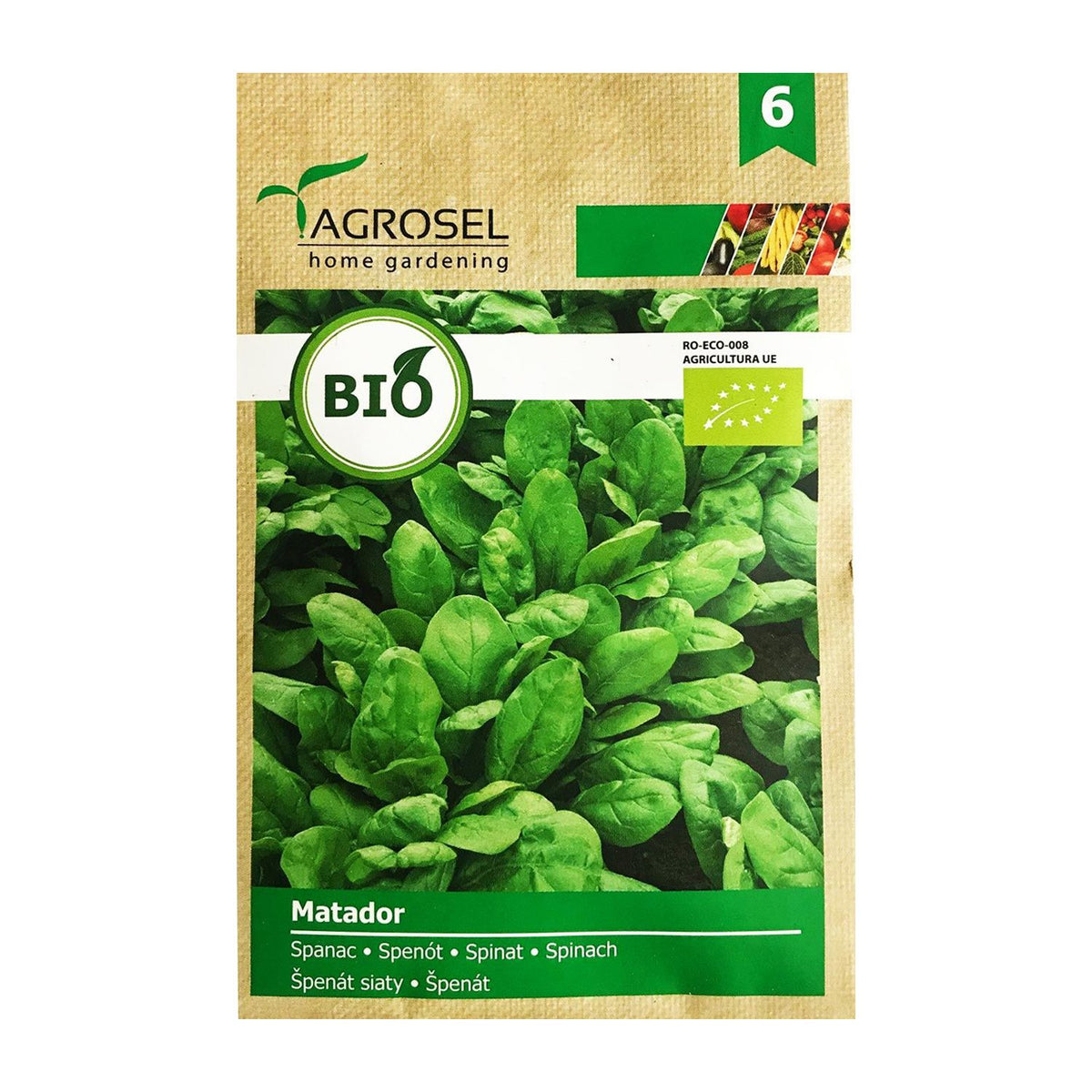 Seminte Bio Spanac Matador 4g