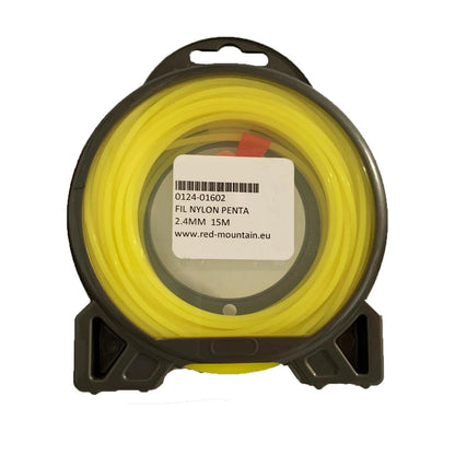 Imagine produs: Fir motocoasa penta 2.4mm x 15m - Disponibil pe Plantazia.ro