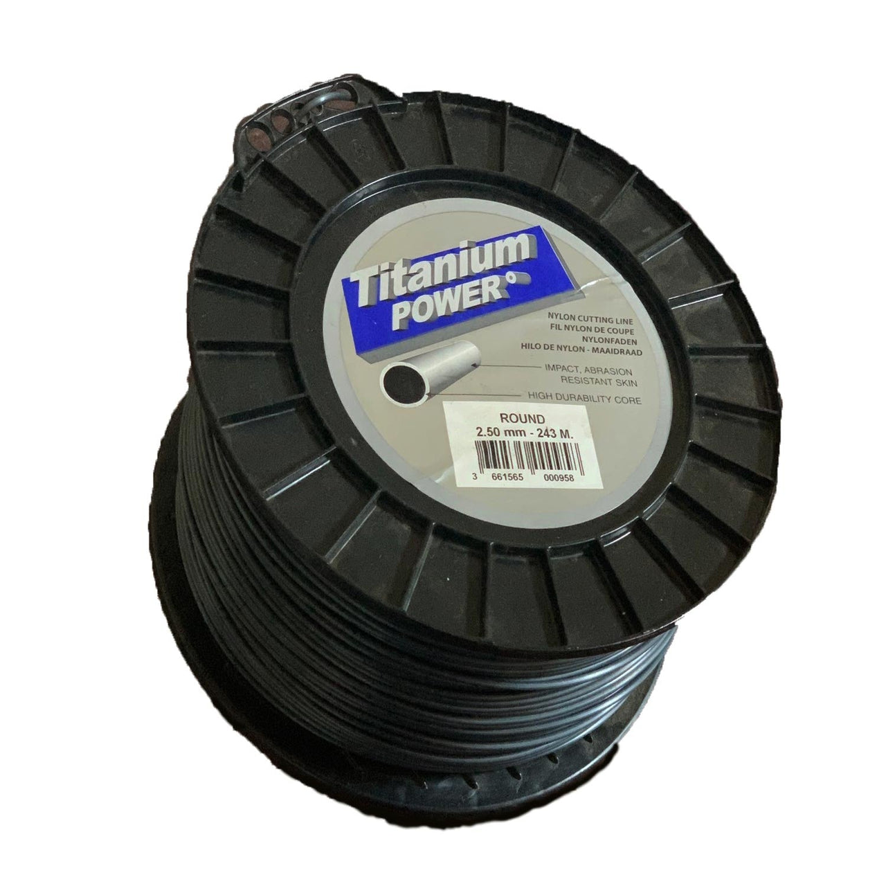 Imagine produs: Fir motocoasa rotund Titanium Power (2.5mm, 3mm) - Disponibil pe Plantazia.ro