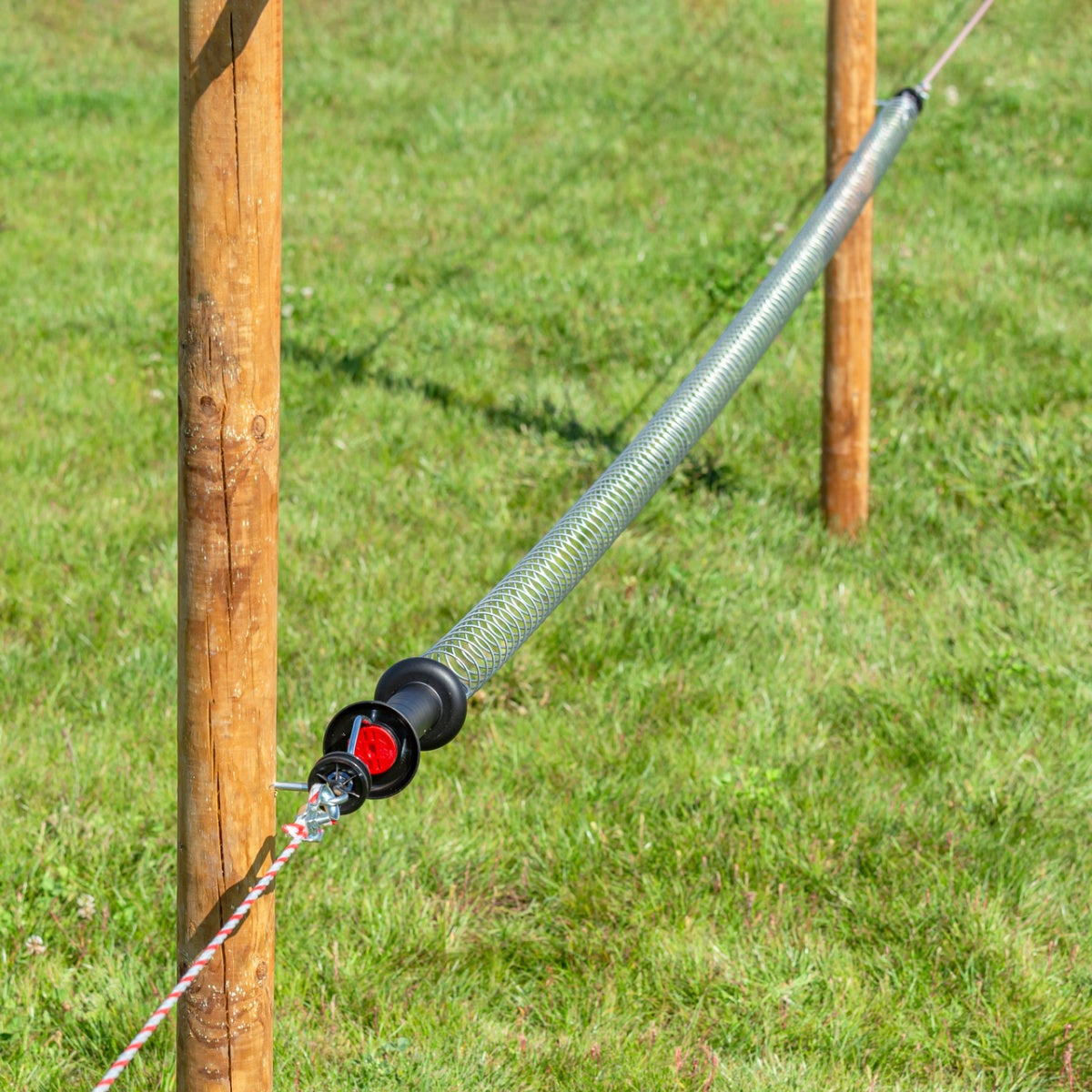 Set Poarta Gard Electric cu Arc Extensibil 5m si Maner
