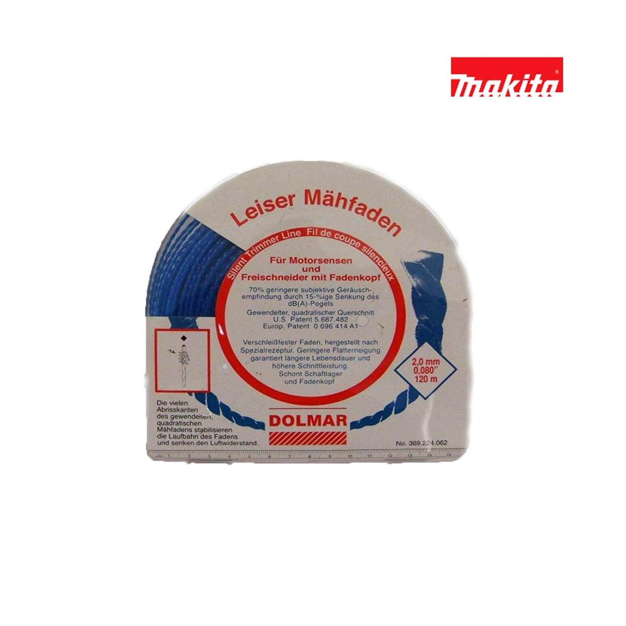 Imagine produs: Fir motocoasa/trimmer elicoidal 2.0mm x 120m - Disponibil pe Plantazia.ro