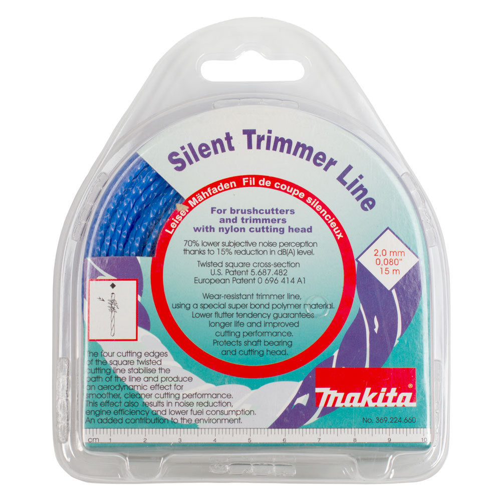 Fir Motocoasa/Trimmer Makita Silent Elicoidal 2.0mm