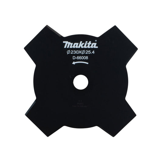 Imagine produs: Disc motocoasa otel Makita cu 4 dinti 230x25.4mm - Disponibil pe Plantazia.ro