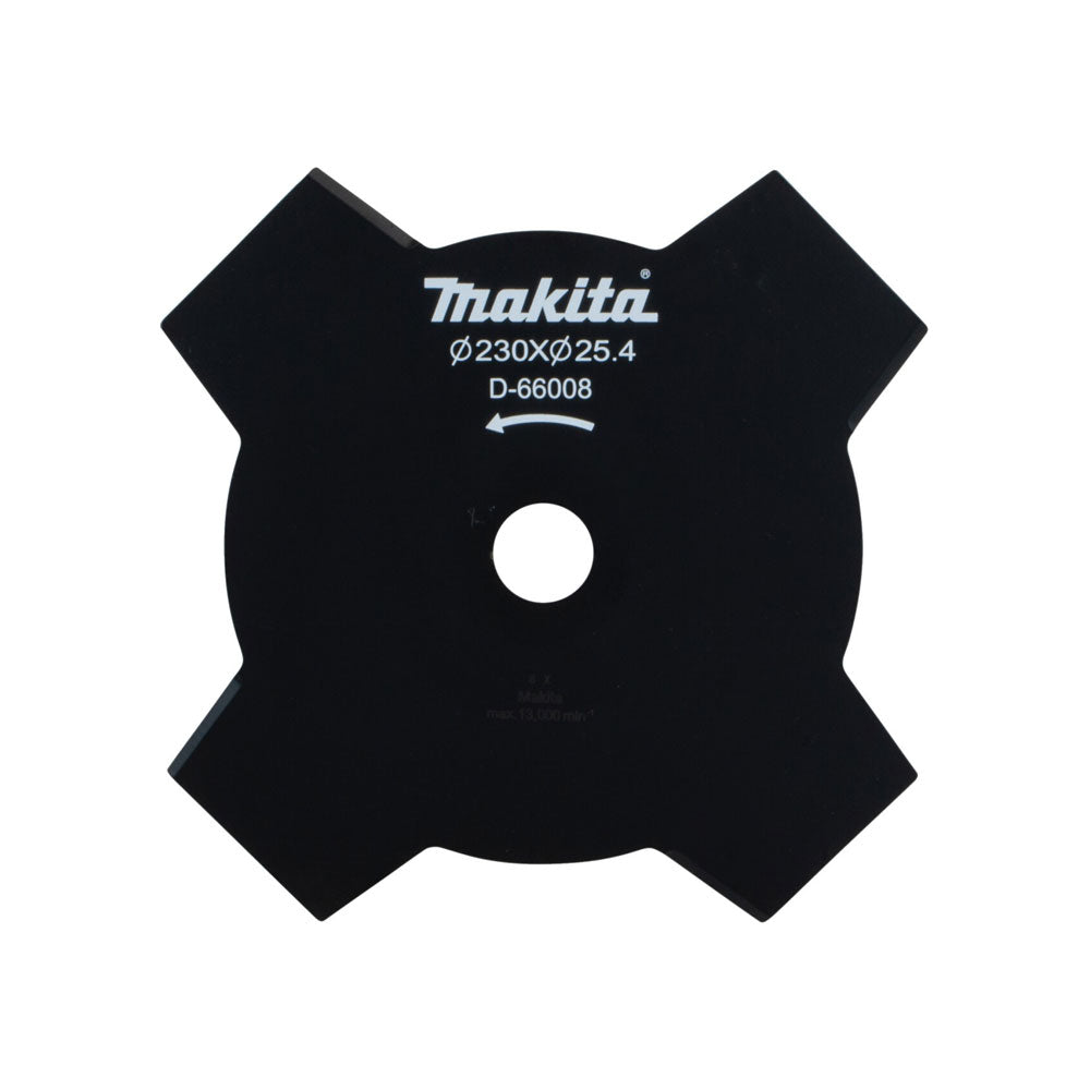 Imagine produs: Disc motocoasa otel Makita cu 4 dinti 230x25.4mm - Disponibil pe Plantazia.ro