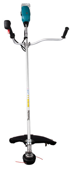 Imagine produs: Motocoasa Makita 18Vx2 DUR369A cu 2 acumulatori si statie de incarcare - Disponibil pe Plantazia.ro