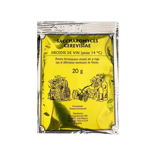 Drojdie de vin Saccharomyces Cerevisiae 20g