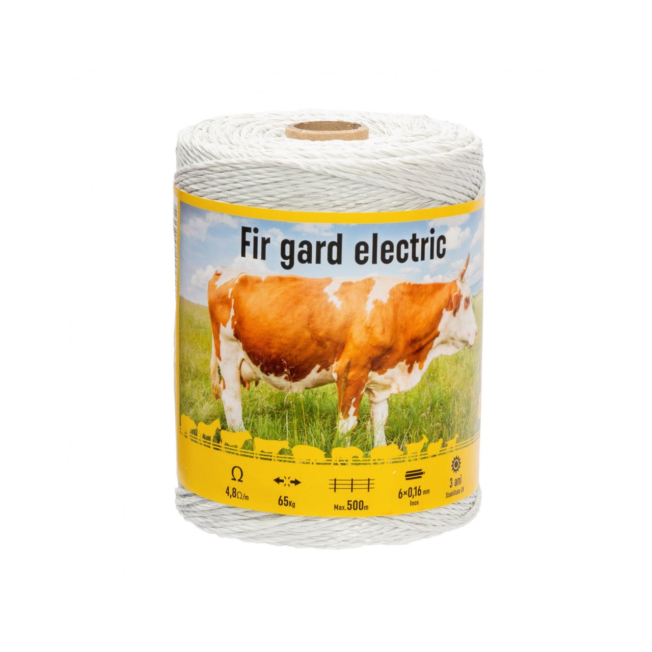Imagine produs: Fir gard electric 6 lite 65kg - Disponibil pe Plantazia.ro