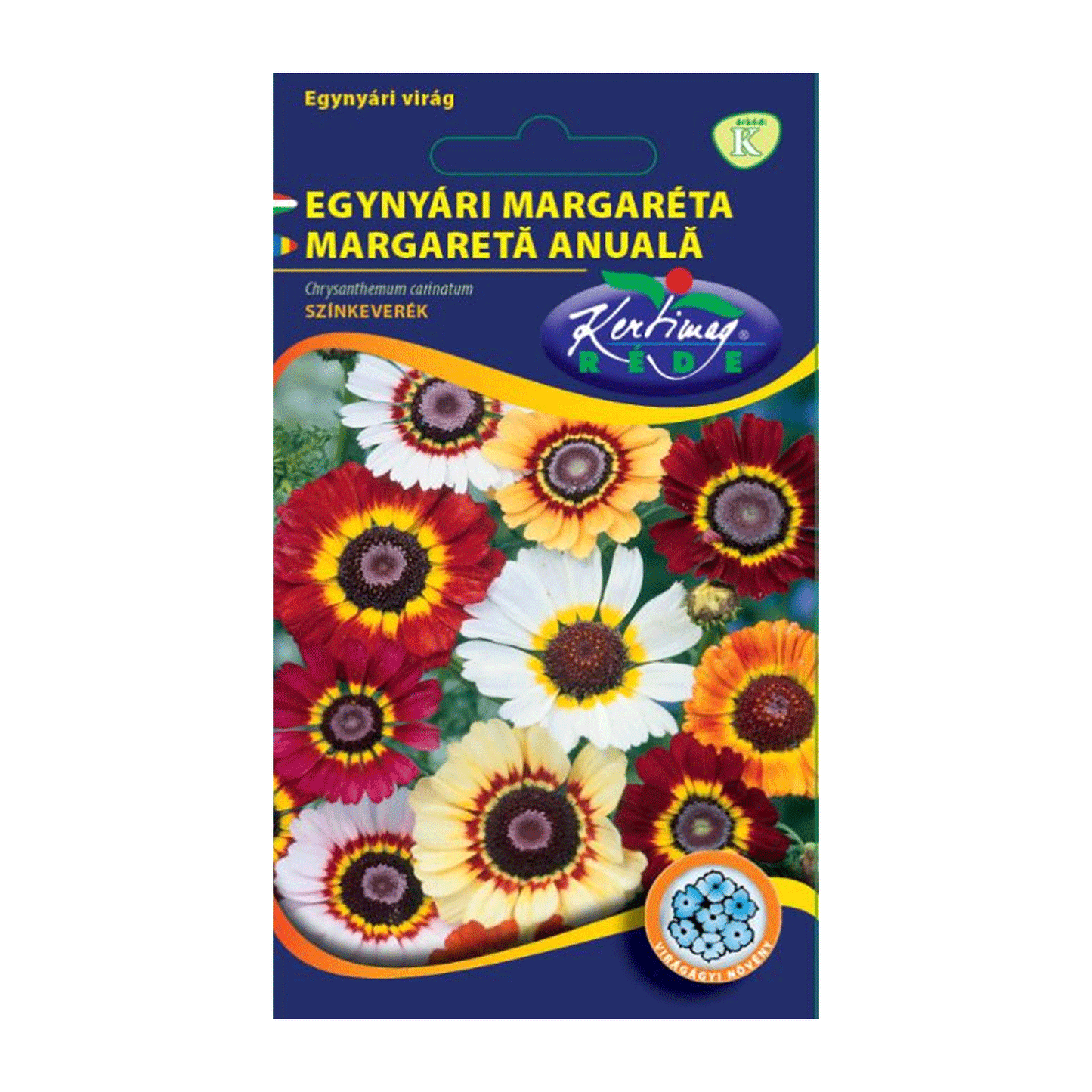 Seminte flori Margarete (Chrysanthemum carinatum) mix 1g