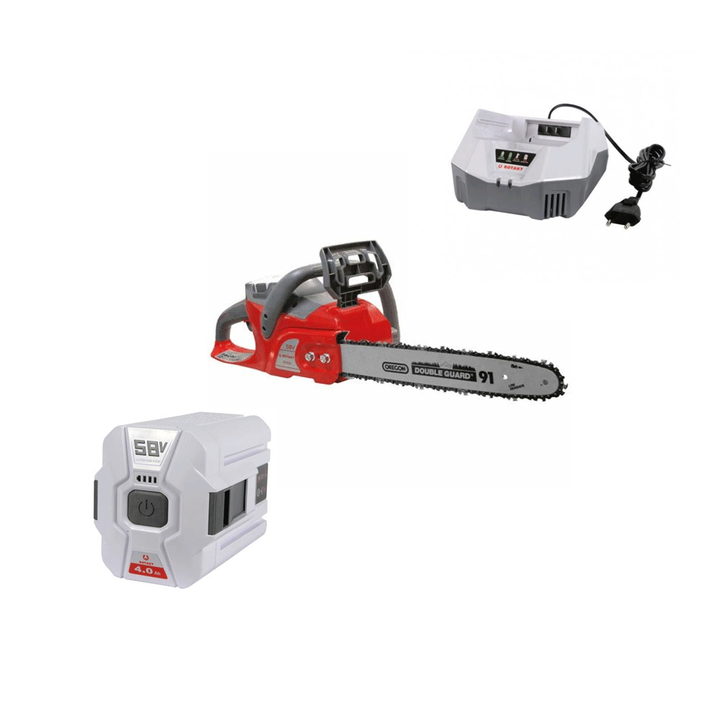 Imagine produs: Motofierastrau (drujba) Rotakt MTFA501, 58V, 4Ah, lama 40 cm - Disponibil pe Plantazia.ro