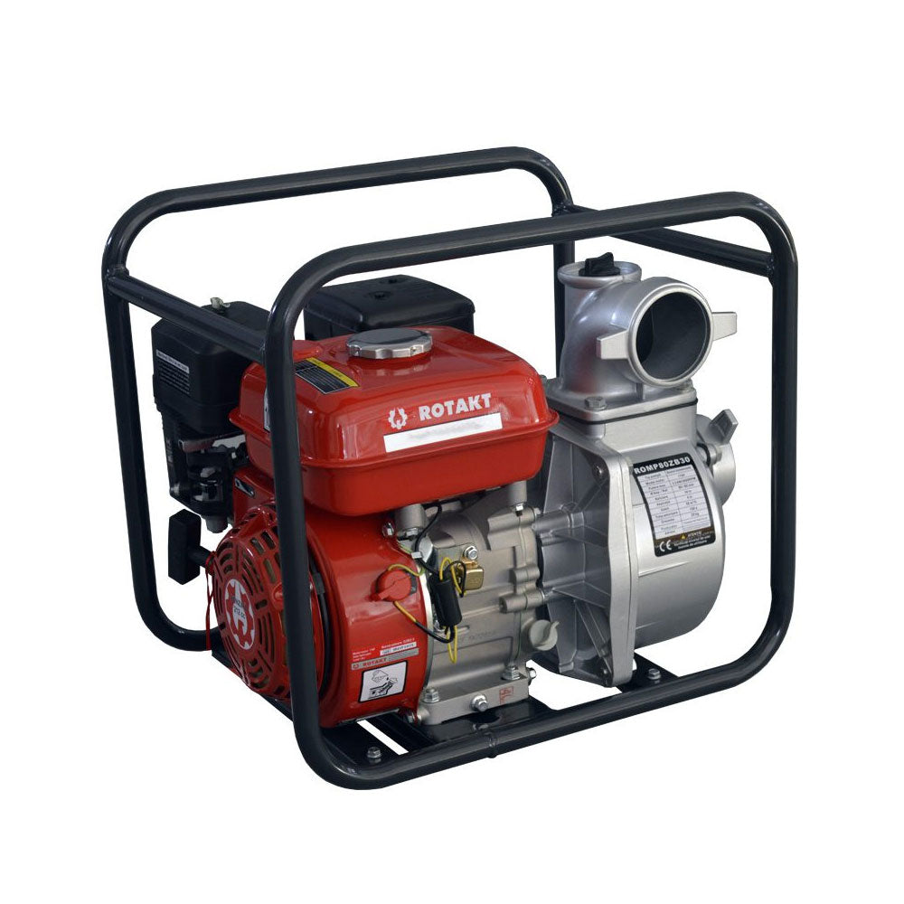 Imagine produs: Motopompă apă curată Rotakt 3" ROMP80ZB28, 7CP, 1000L/min, H 8m/28m - Disponibil pe Plantazia.ro