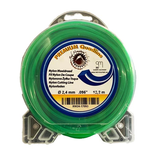 Imagine produs: Fir motocoasa patrat 2.4mm x 12.2m - Disponibil pe Plantazia.ro