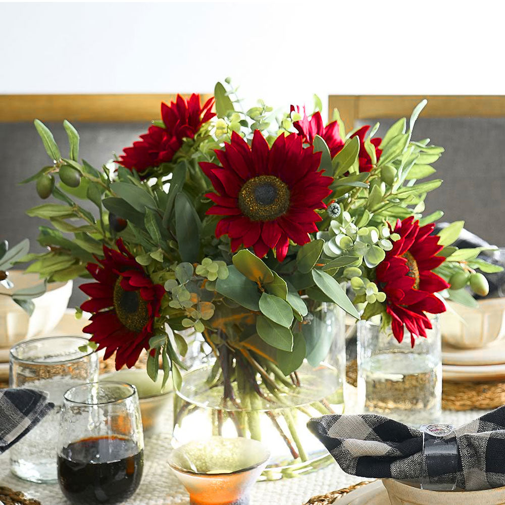 Seminte flori Floarea soarelui (Helianthus annuus) rosie 1.5g