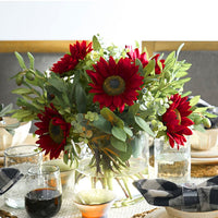 Thumbnail for Seminte flori Floarea soarelui (Helianthus annuus) rosie 1.5g