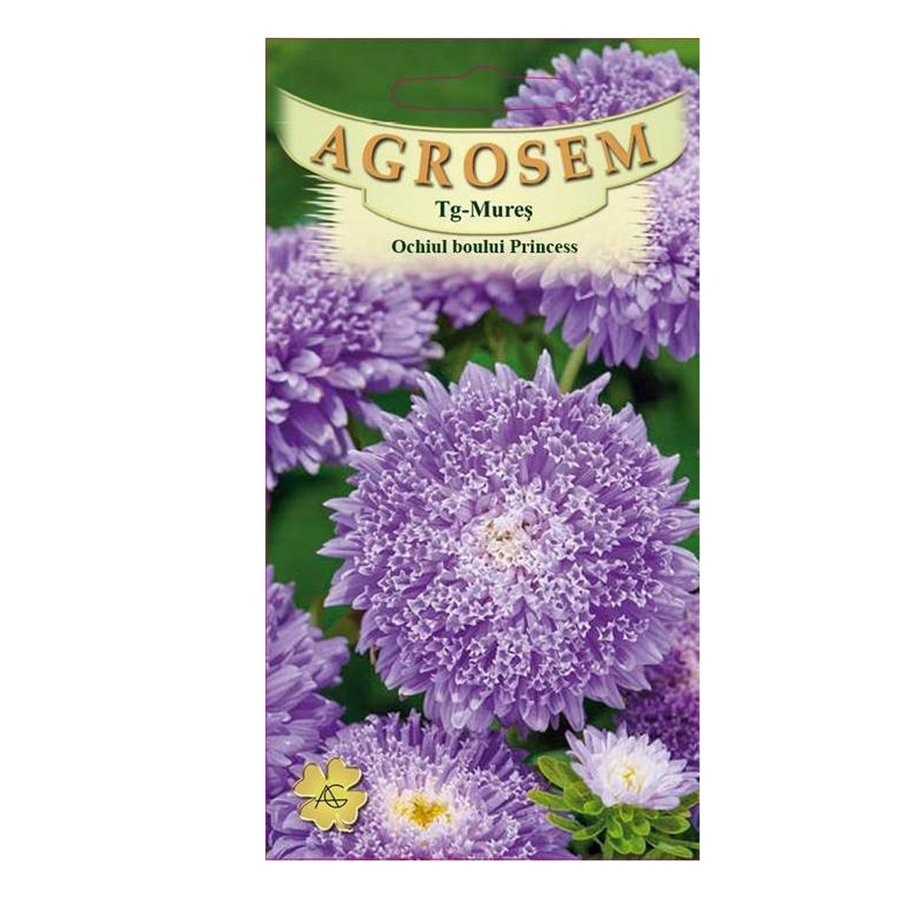 Seminte flori Ochiul Boului Princess (Callistephus Chinensis) albastru 0.4g