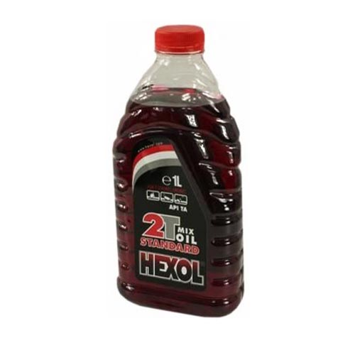 Imagine produs: Ulei motor in doi timpi, rosu, Hexol 2T 1L - Disponibil pe Plantazia.ro