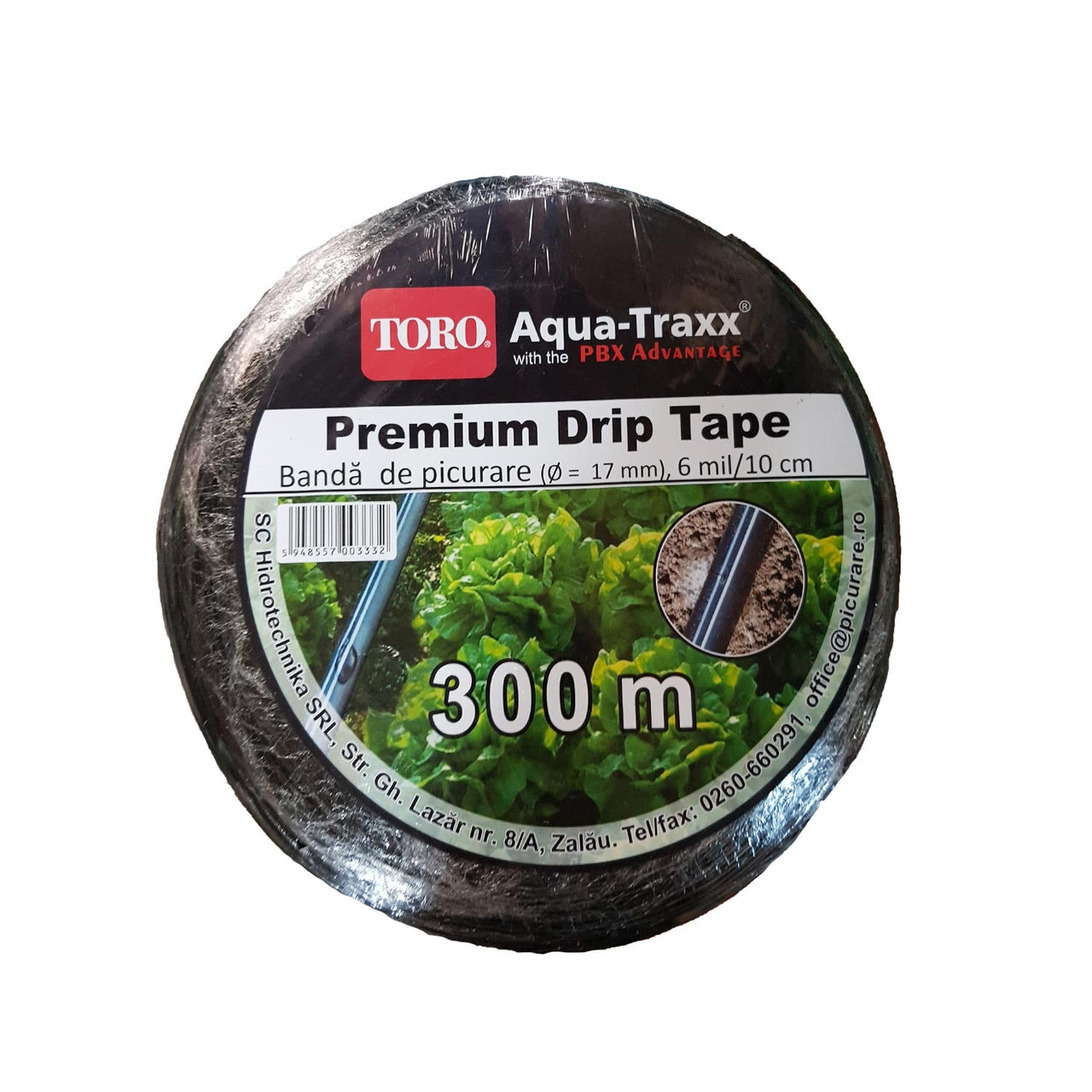 Imagine produs: Banda de picurare Aqua Traxx 6 mil/10cm, 1,41 l/h - Disponibil pe Plantazia.ro