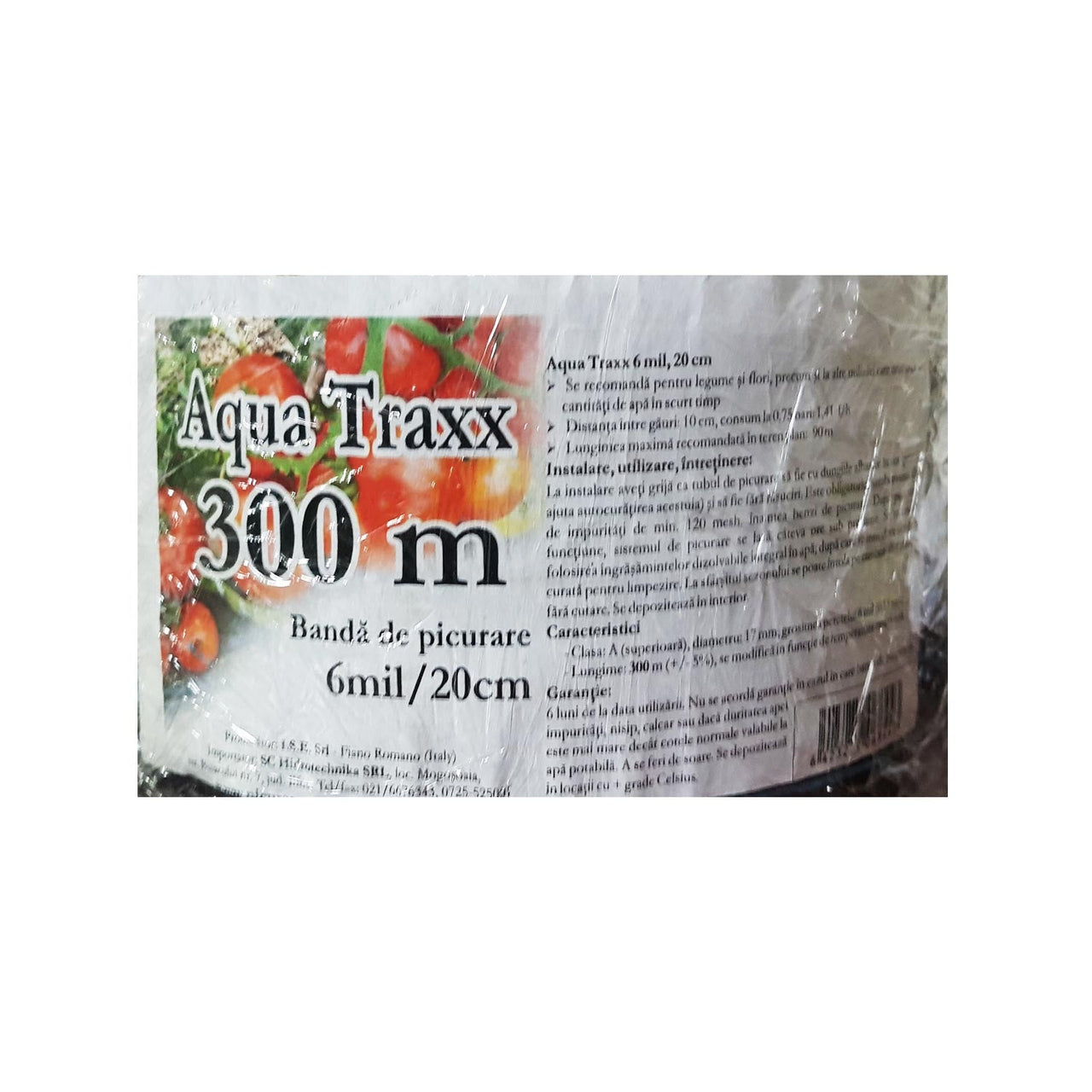 Imagine produs: Banda de picurare Aqua-Traxx 6 mil/20 cm, 1,41 l/h - Disponibil pe Plantazia.ro