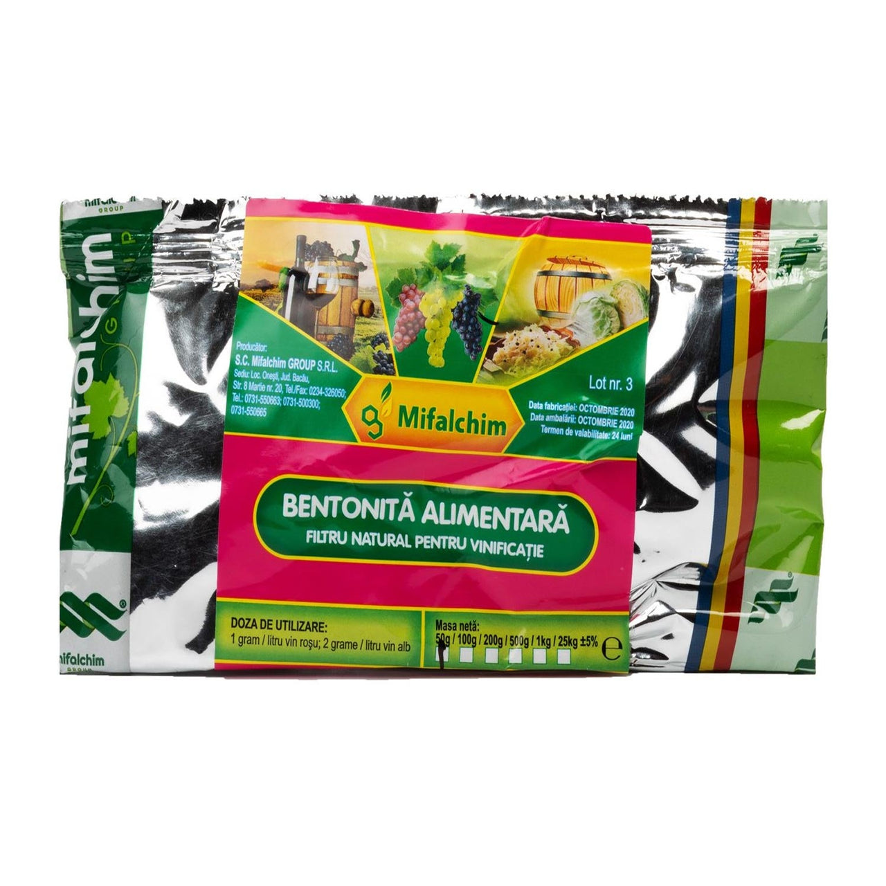 Imagine produs: Bentonita alimentara - Disponibil pe Plantazia.ro