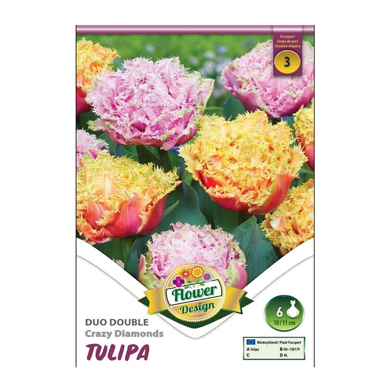 Bulbi Lalele Duo Crazy Diamonds 6 buc