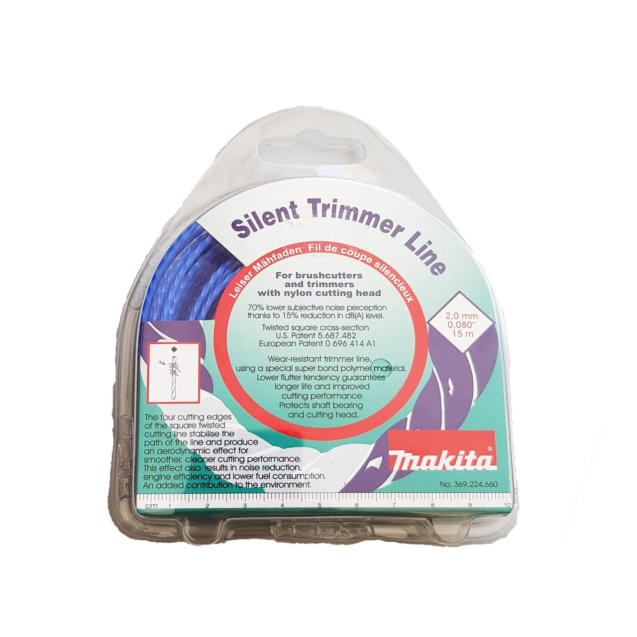 Imagine produs: Fir motocoasa elicoidal 2.0mm x 15m - Disponibil pe Plantazia.ro