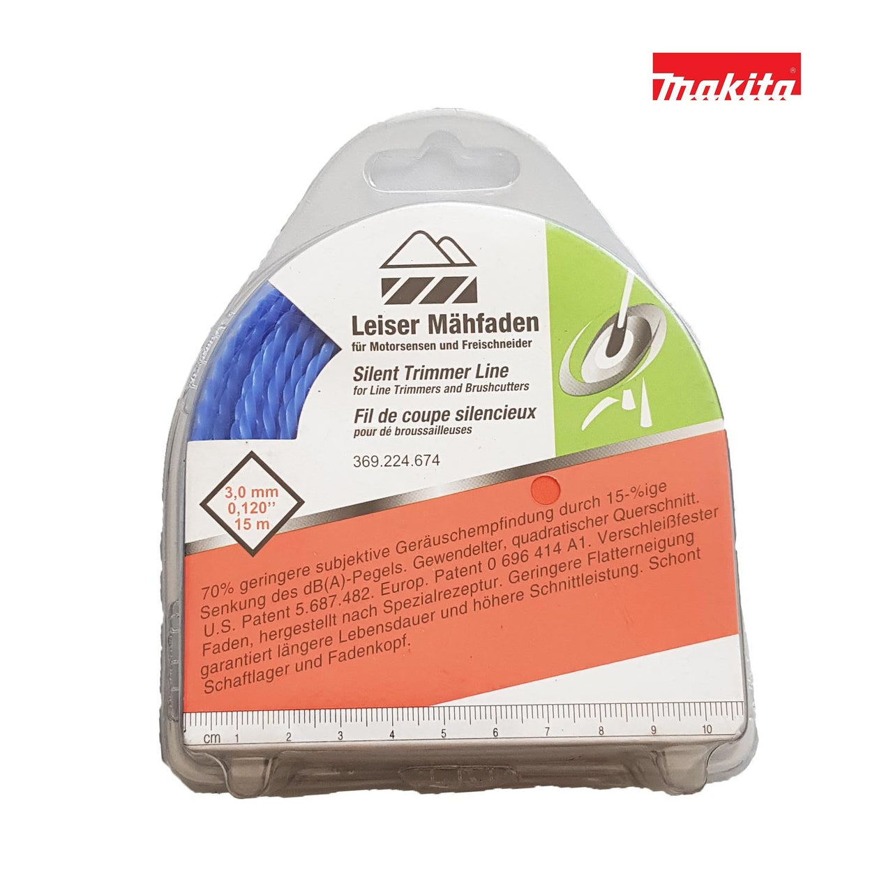 Imagine produs: Fir motocoasa elicoidal Makita - Disponibil pe Plantazia.ro