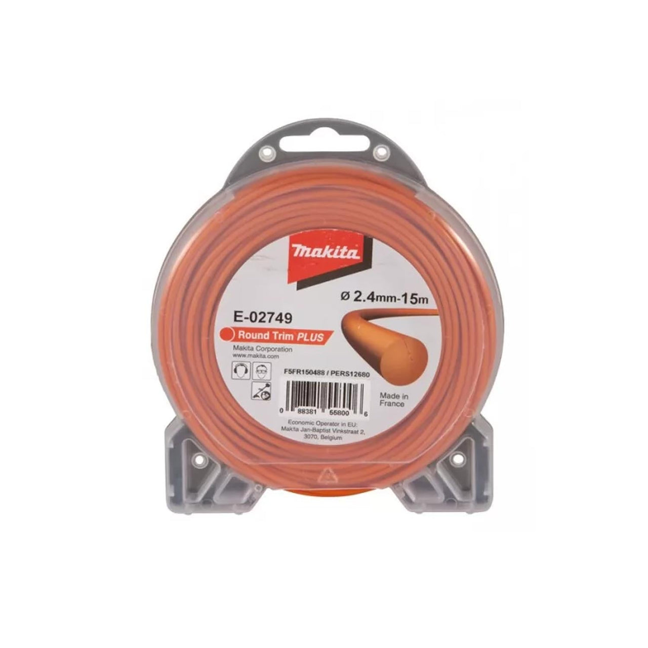 Imagine produs: Fir motocoasa rotund 2.4mm x 15m - Disponibil pe Plantazia.ro