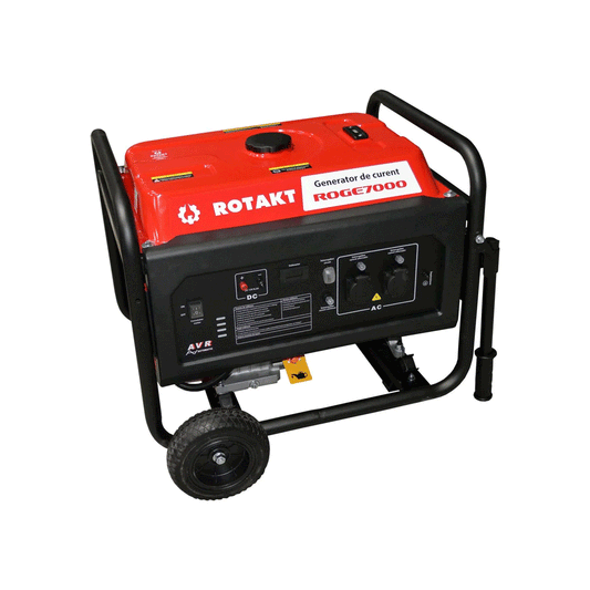 Imagine produs: Generator de curent ROGE7000, 6.8KW -230V - Disponibil pe Plantazia.ro