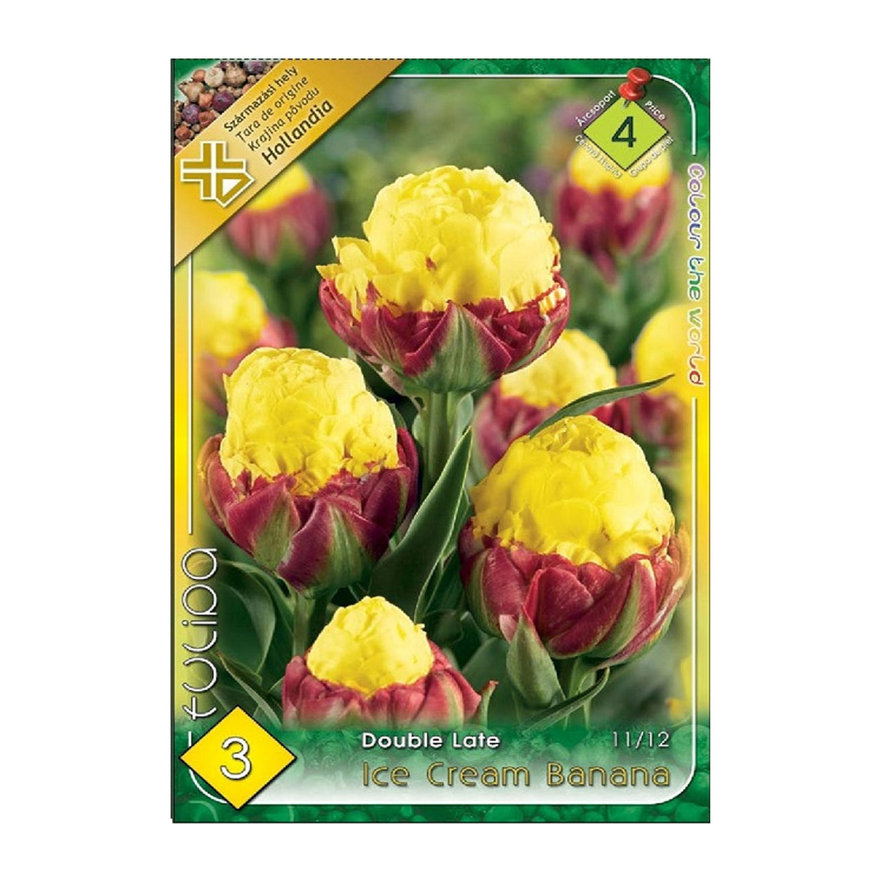 Bulbi Lalele Ice Cream Banana 3 buc