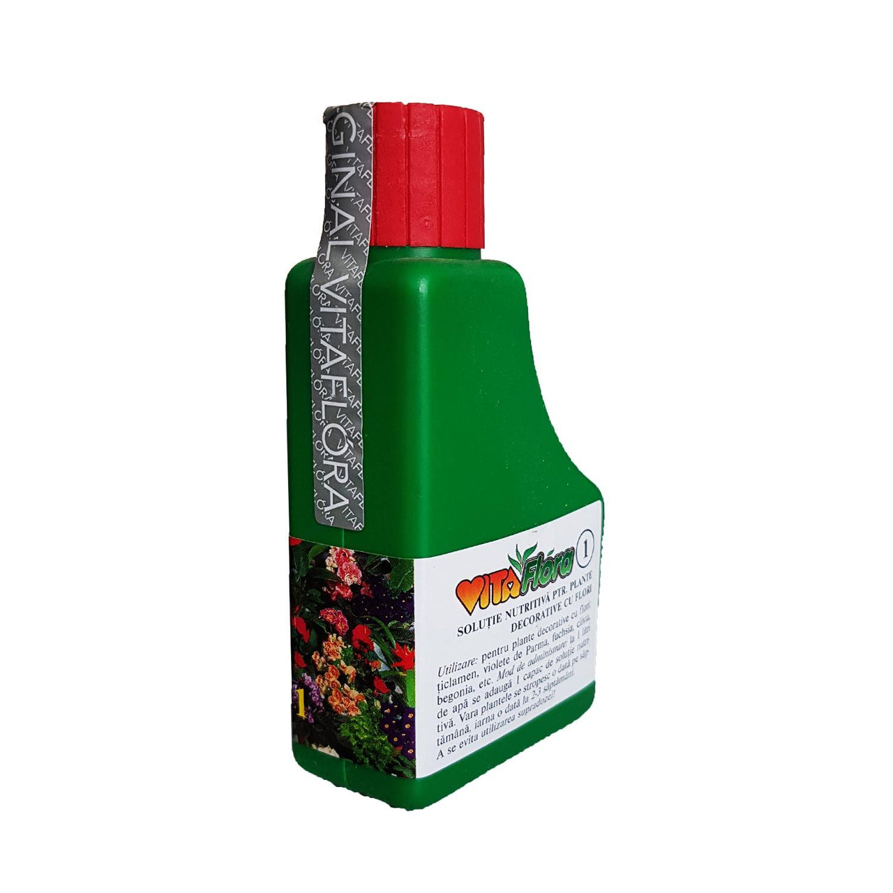 Ingrasamant Vitaflora pentru plante cu flori (100mL, 500mL, 1L)