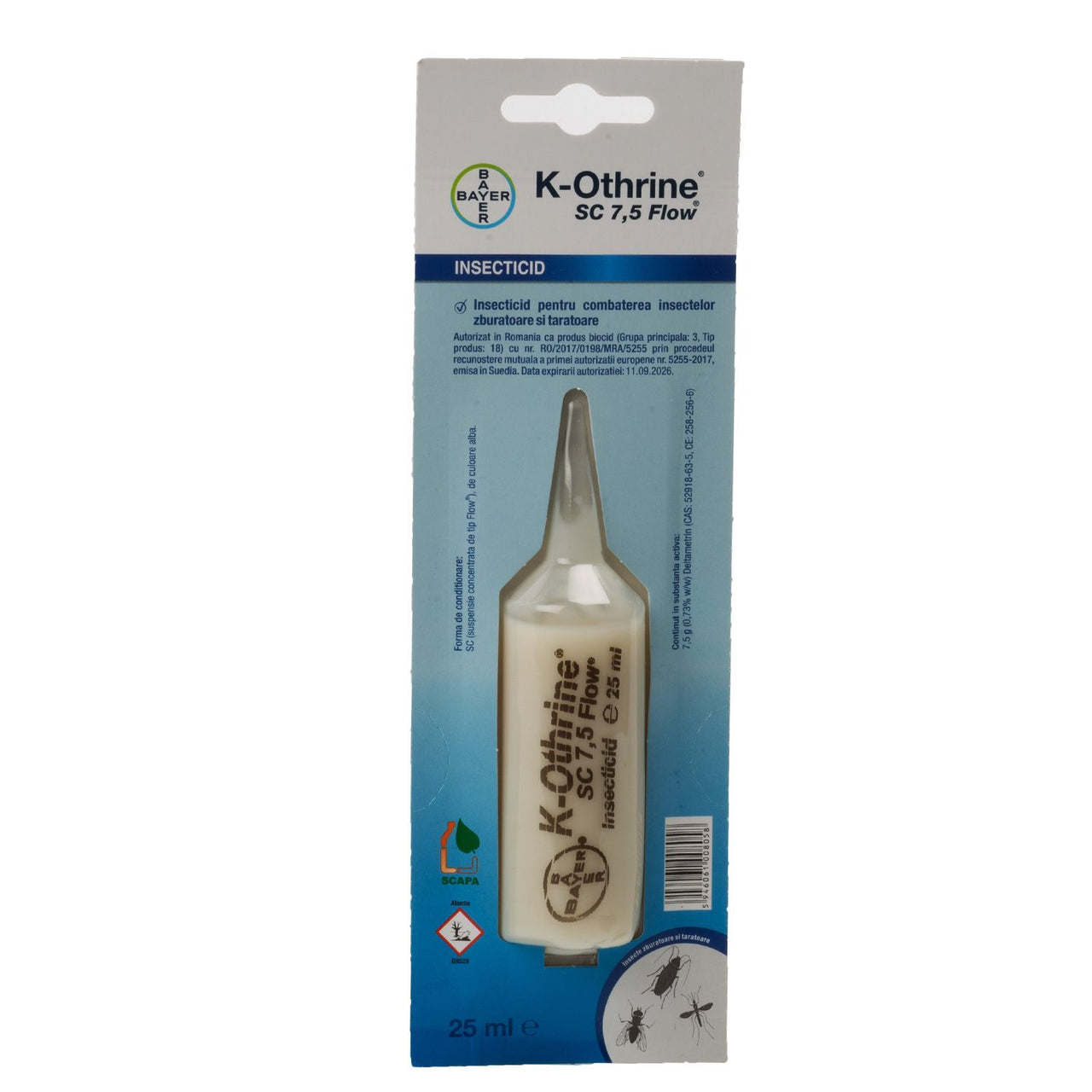 Insecticid K Othrine 7.5 SC Flow (25ml, 100ml, 1L)