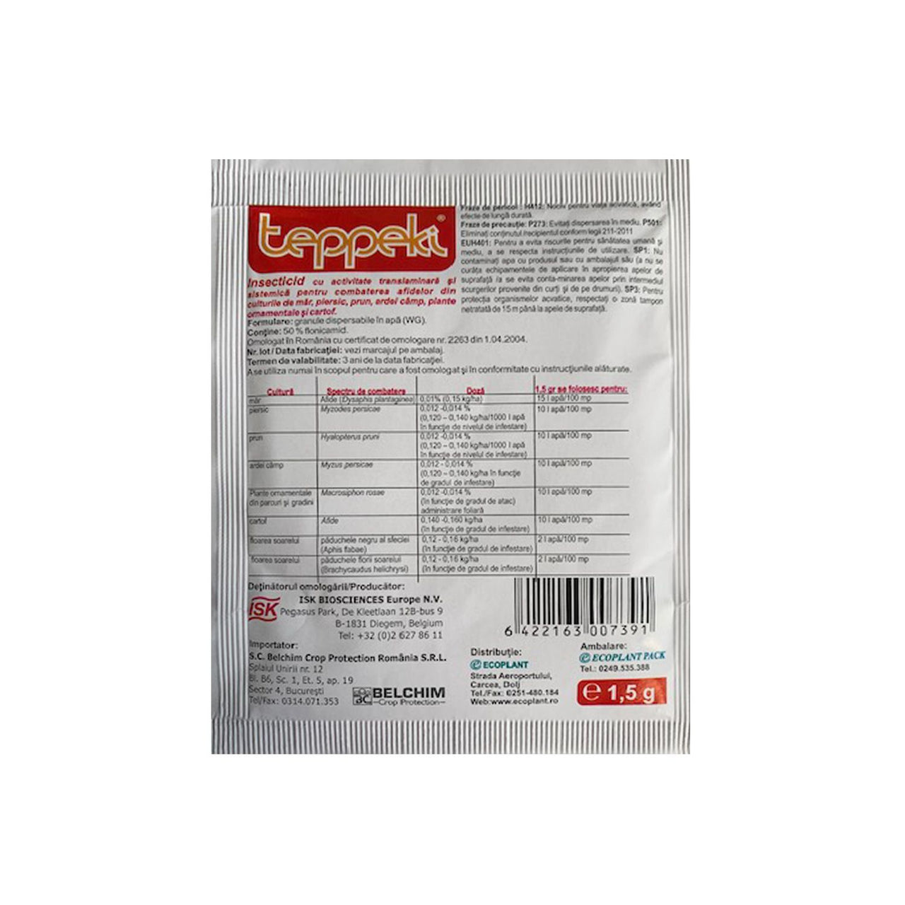 Insecticid Teppeki (1.5g, 15g)