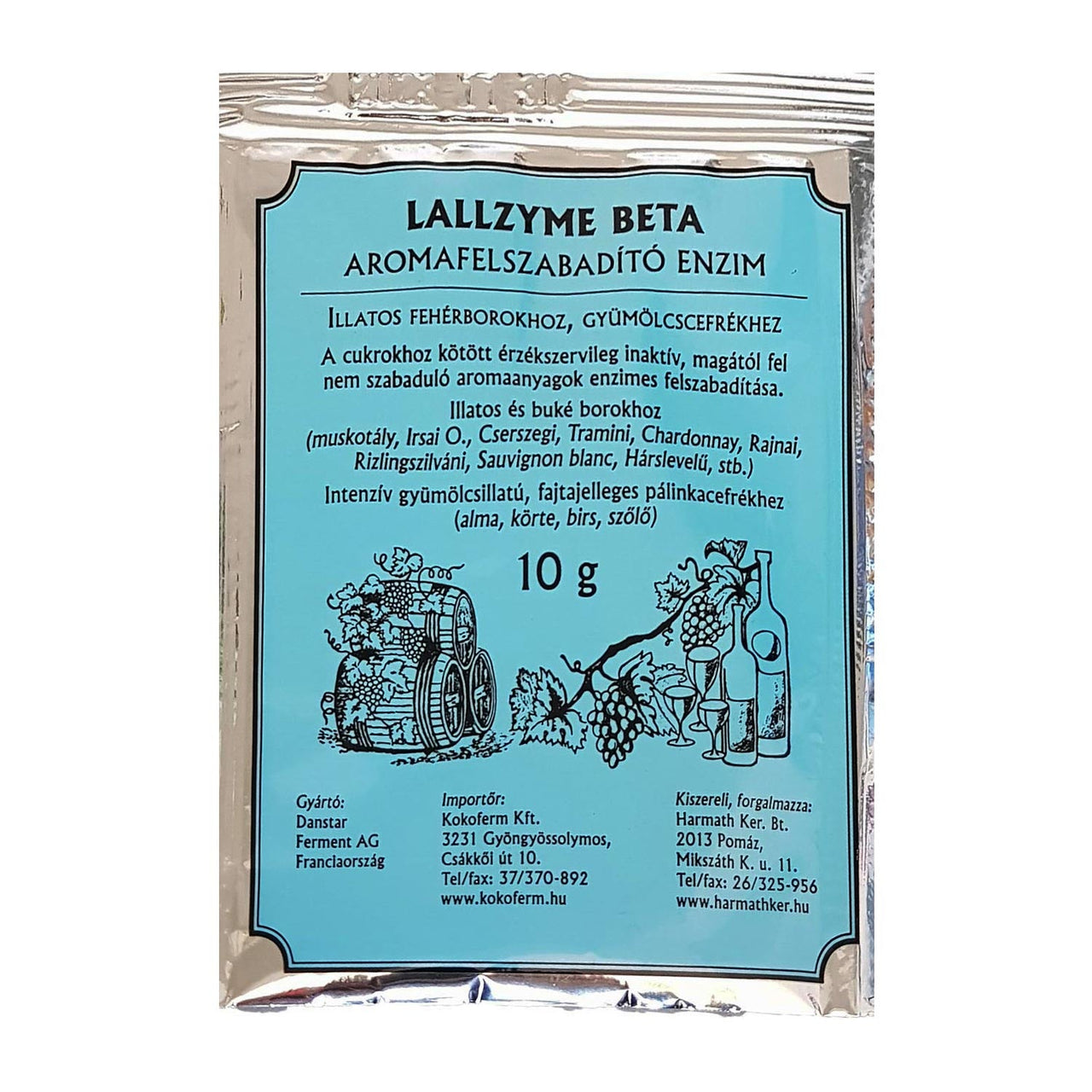 Imagine produs: Enzima pentru eliberarea aromelor Lallzyme Beta 10g - Disponibil pe Plantazia.ro