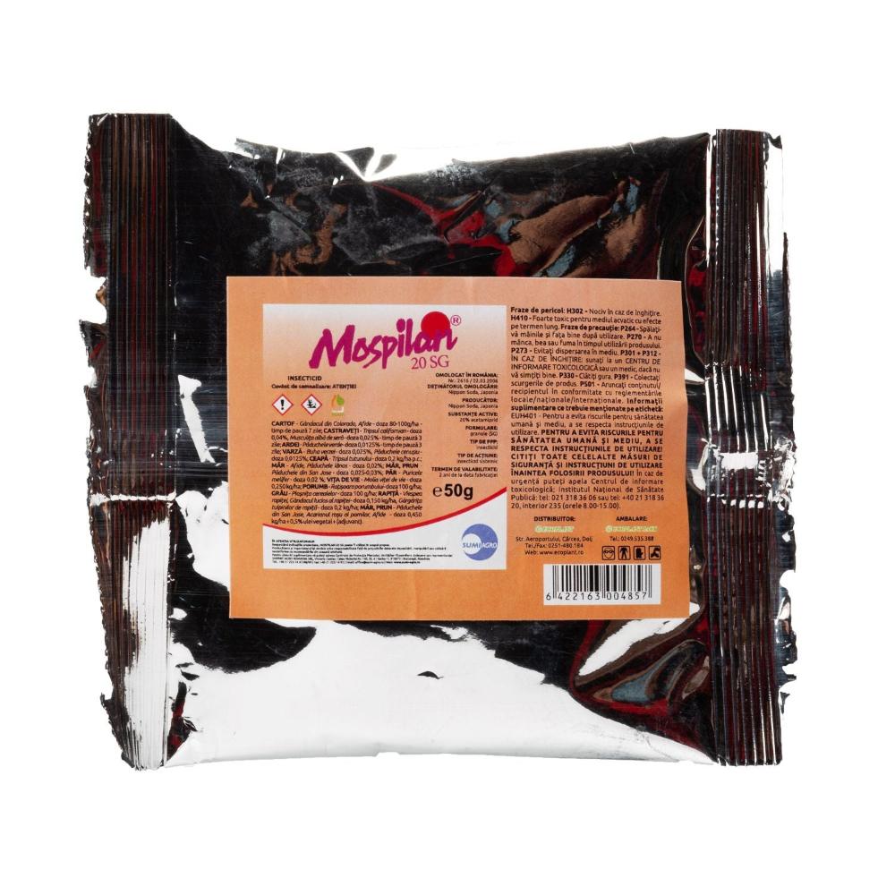 Instructiuni si prospect insecticid Mospilan 20 SG acetamiprid