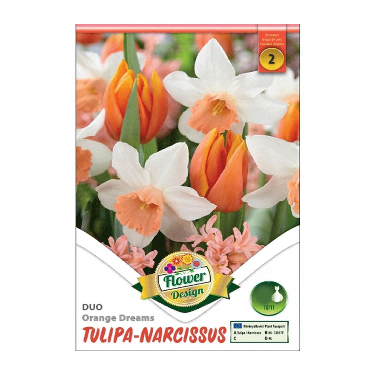 Bulbi Lalele-Narcise Duo Orange Dreams 6 buc