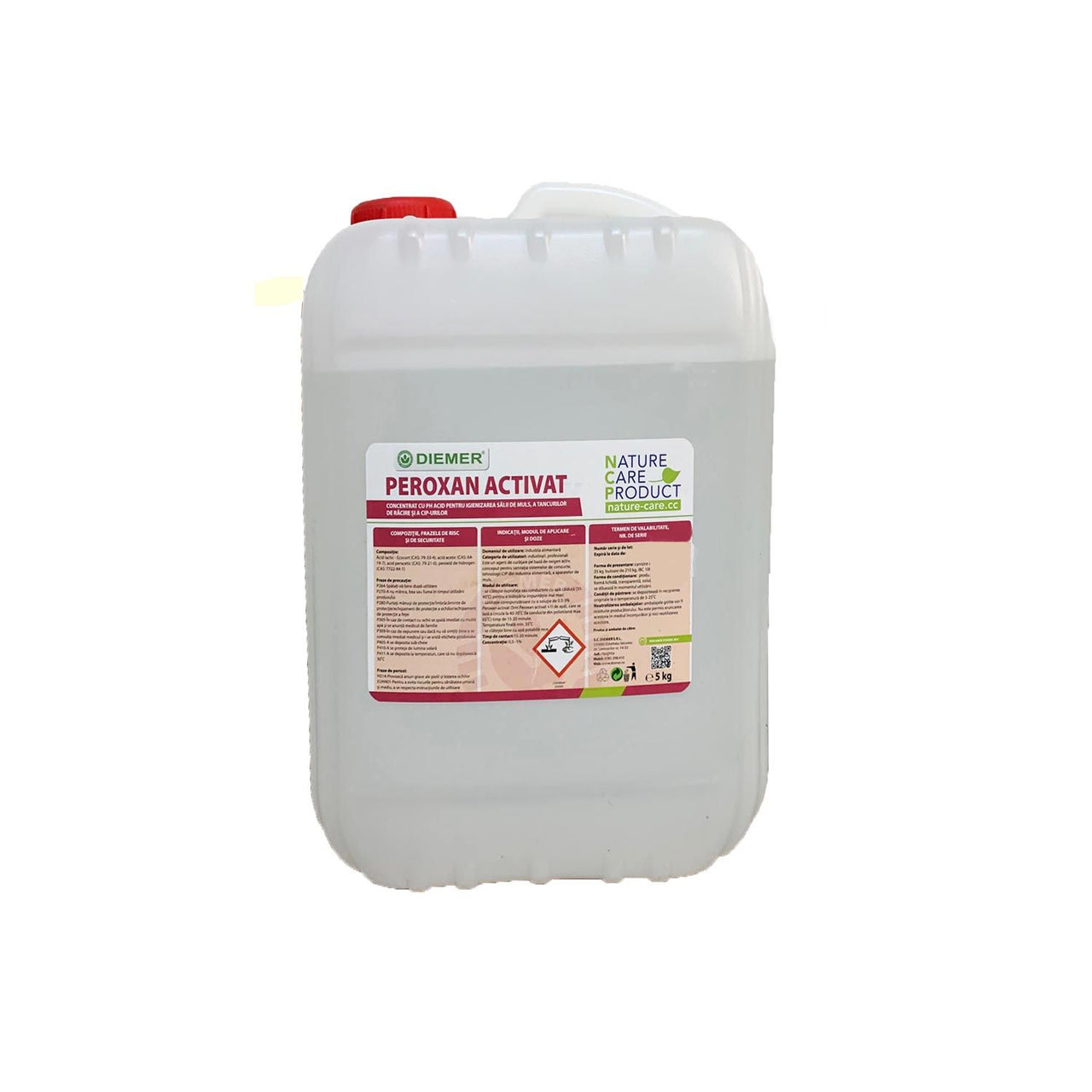 Peroxan activat - solutie spalat mulgatoare 5kg
