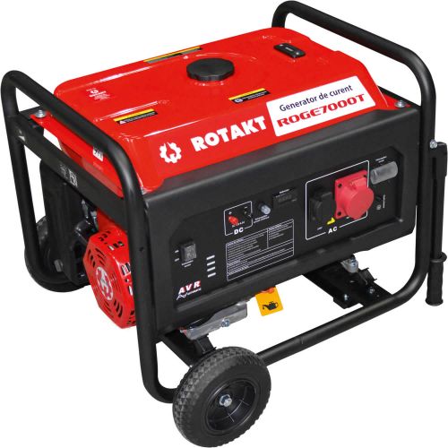 Imagine produs: Generator de curent ROGE7000T, 6.8 kW ‑ 380 V - Disponibil pe Plantazia.ro