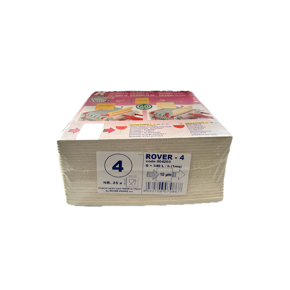 Imagine produs: Placi filtrante pentru filtru vin Colombo (0, 4, 8, 12, 16, 20, 24) - Disponibil pe Plantazia.ro