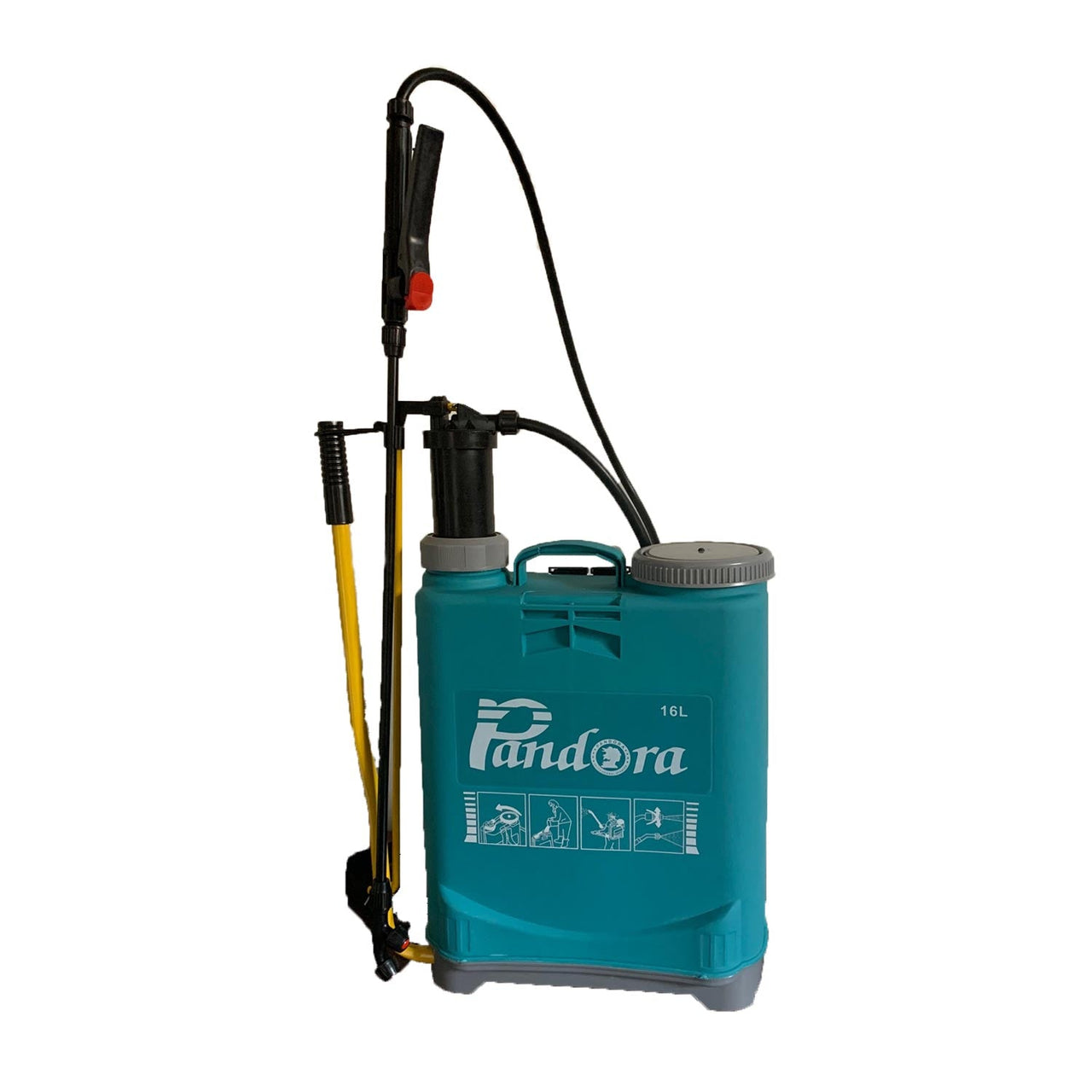 Imagine produs: Pompa stropit manuala 16L PANDORA GF-0637 - Disponibil pe Plantazia.ro