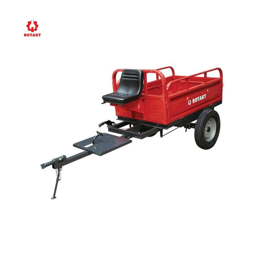 Imagine produs: Remorca motocultor Rotakt REM600, 500 kg, basculabila - Disponibil pe Plantazia.ro