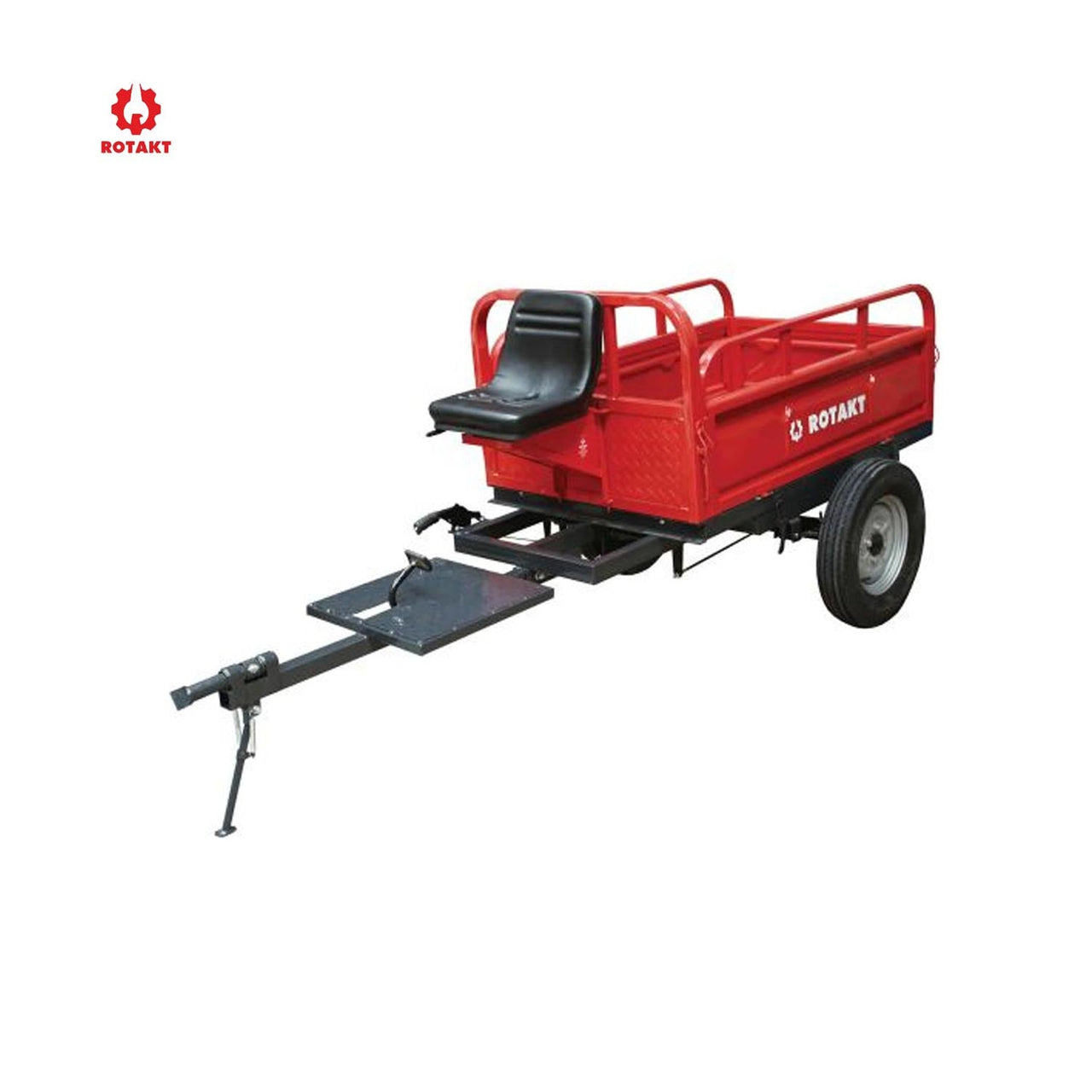 Imagine produs: Remorca motocultor Rotakt REM600, 500 kg, basculabila - Disponibil pe Plantazia.ro