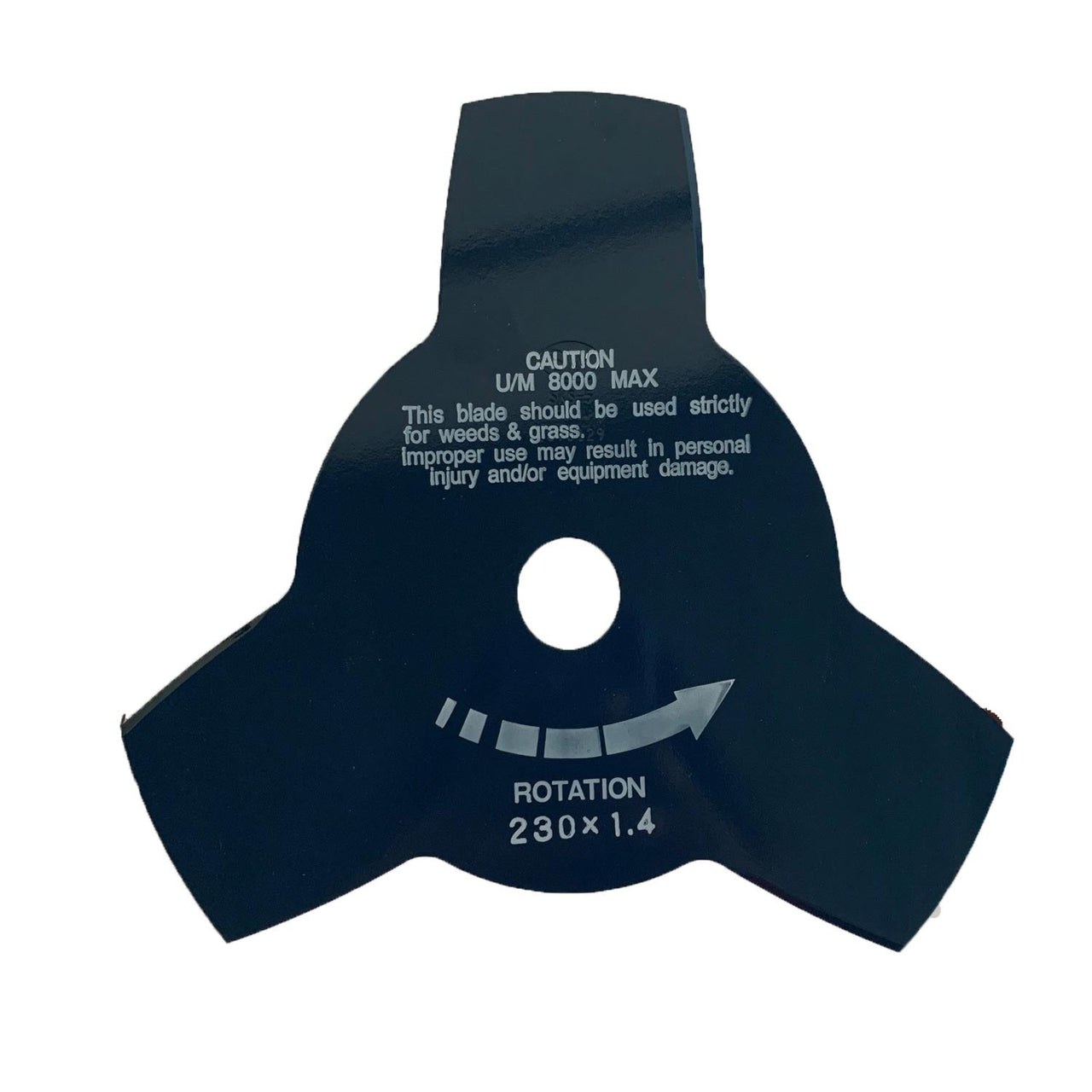 Imagine produs: Disc motocoasa otel cu 3 dinti 230x25.4mm - Disponibil pe Plantazia.ro