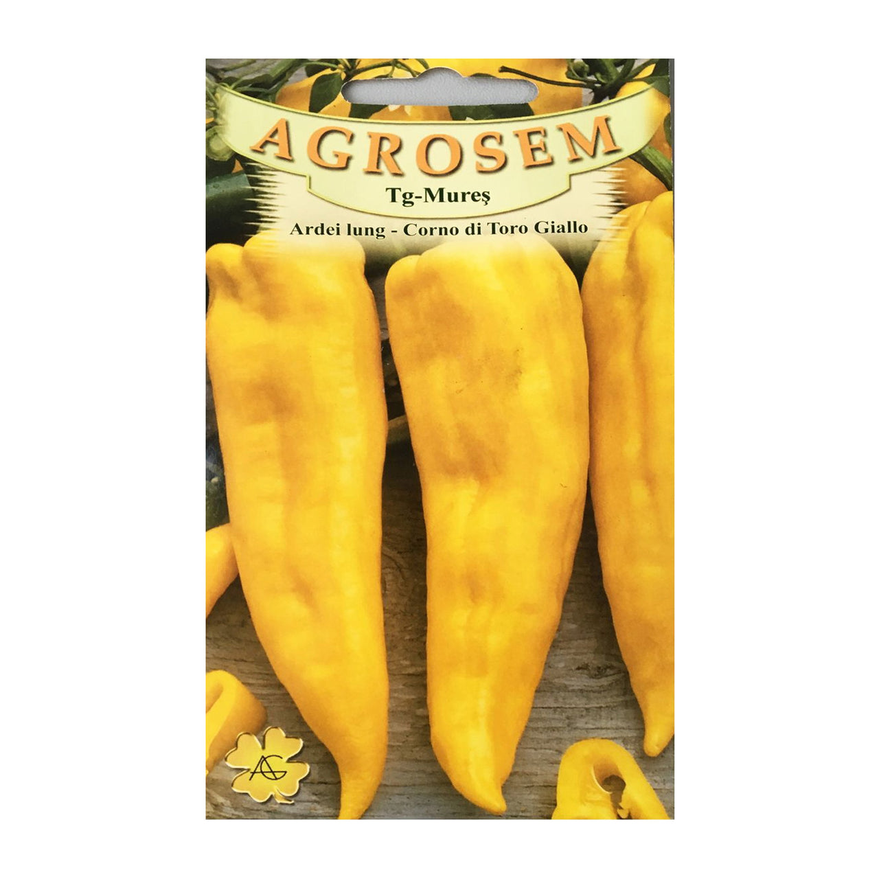 Seminte Ardei lung Corno di Toro Giallo 0.5g