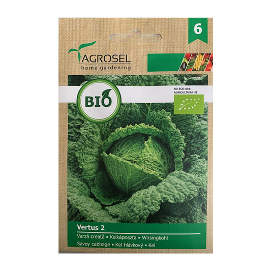 Seminte Bio Varza creata Vertus 2 2.5g