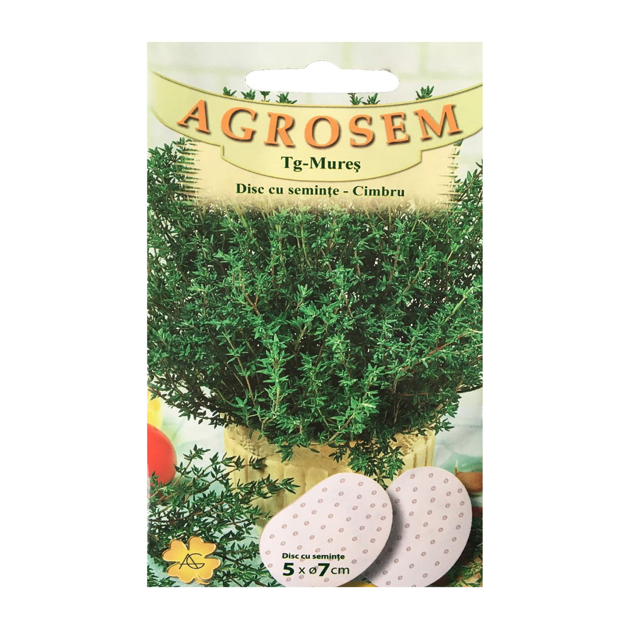 Seminte pe Disc Cimbru 5 discuri/pachet