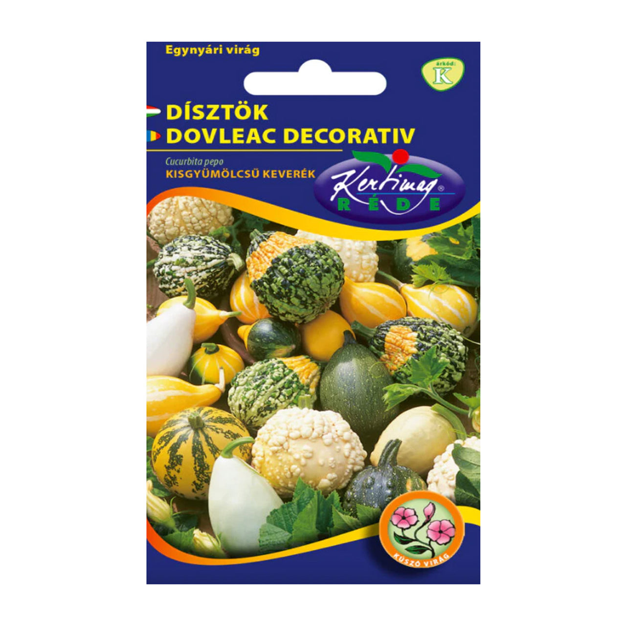 Seminte Dovleac decorativ cu fructe mici mix 2g