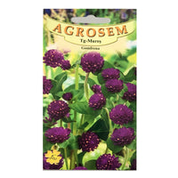 Thumbnail for Seminte flori Gomfrena (Gomphrena globosa) mov 0.15g