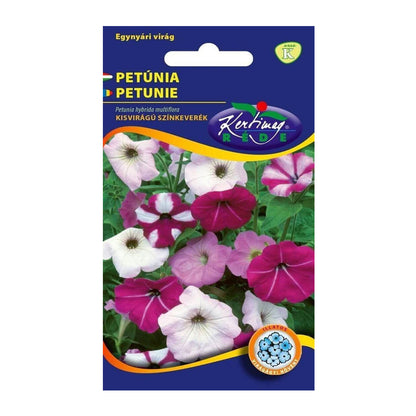 Seminte flori Petunia cu flori mici (Petunia hybrida multiflora) mix 0.25g
